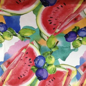 Watermelon Recycled Fabric