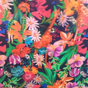 Tropical Print Viscose