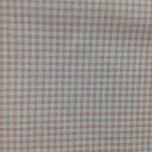 Pink and White Check Sheeting