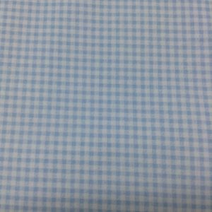 Powder Blue Check Sheeting
