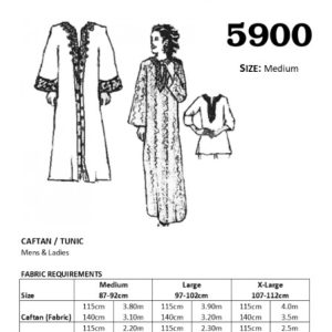 Caftan Pattern