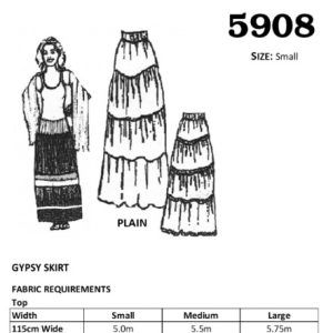 Gypsy Skirt Pattern