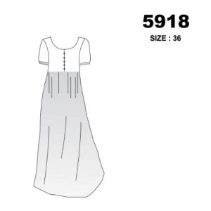 Ladies Long Summer Dress Pattern