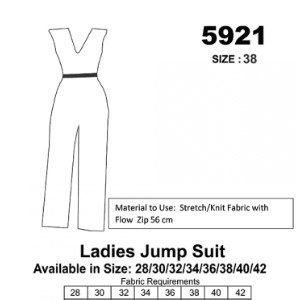 Ladies Jumpsuit Pattern