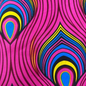 Wax Print Pink Print