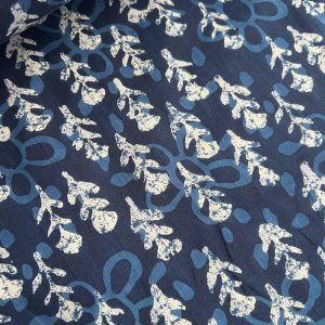 Blue Pattern 2 100% Cotton