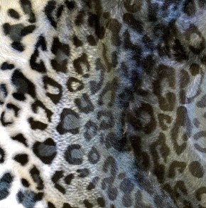 Animal Print Greys Faux Fur