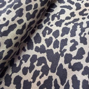 Animal Print Soft Satin