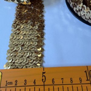 Gold Sequins Trimming