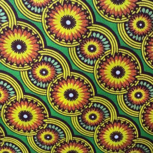 Polycotton Bright Flower