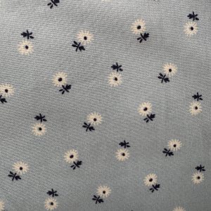Flower Blues 100% Cotton