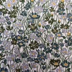 Tana Lawn - Green Grey Floral