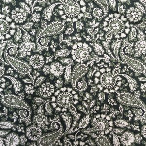 Tana Lawn - Green Paisley