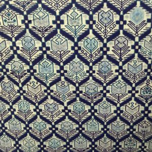 Tana Lawn - Blue Shades Geometric