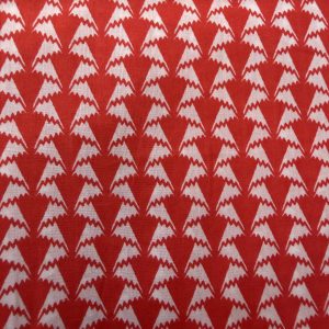 Tana Lawn - White Pattern on Red