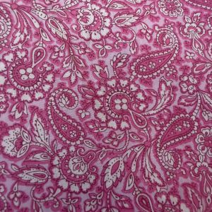 Tana Lawn - Candy Pink Paisley