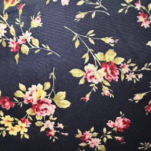 Flowers 100% Cotton