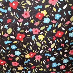 Cartoon Flowers 100% Cotton