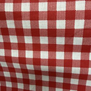 Red Check Sheeting