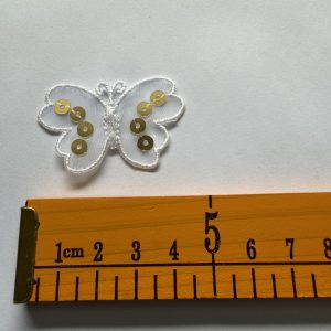 White Butterfly Motif