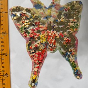 Big Colourful Butterfly Motif