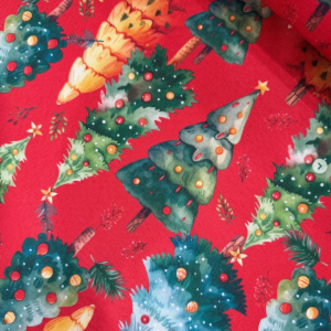 Red Christmas Tree Mini Matt