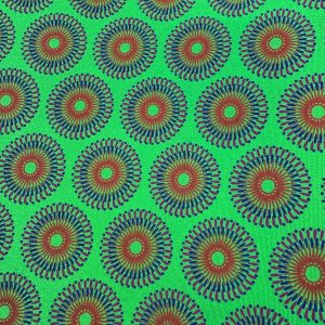 Shweshwe 3 Cats - Apple Burst