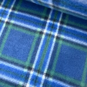 Blue Checks Polar Fleece
