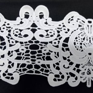 White Guipure Lace