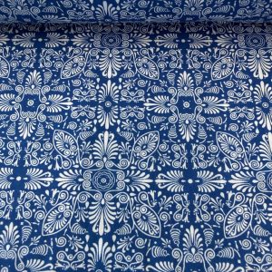 Blue Pattern Party 100% Cotton