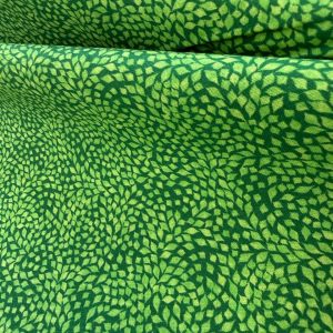 Green Diamond Specks 100% Cotton