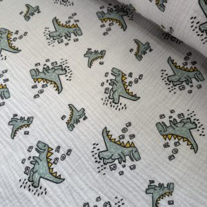 Dino Roar Muslin