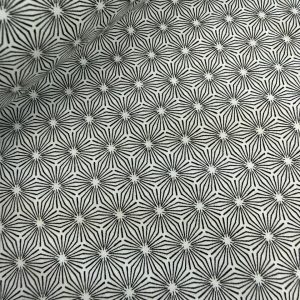 Black and White Sun 100% Cotton