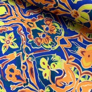 Bright Abstract 100% Cotton
