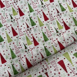 Christmas - Trees on White