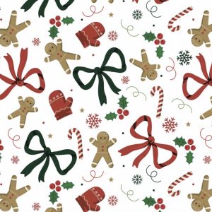 Christmas Gingerbread Men Mini Matt