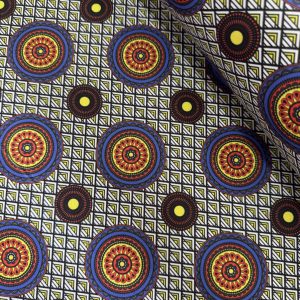 Ethnic Blue, Red and Yellow